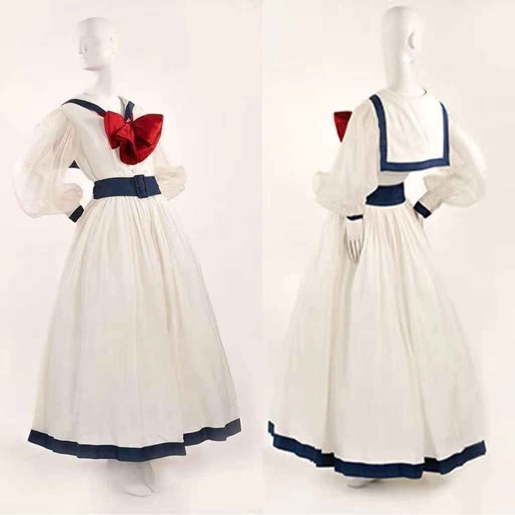 Evening Gown - 1900'lerin Viktorya Dönemi Kostüm Balo Elbisesi