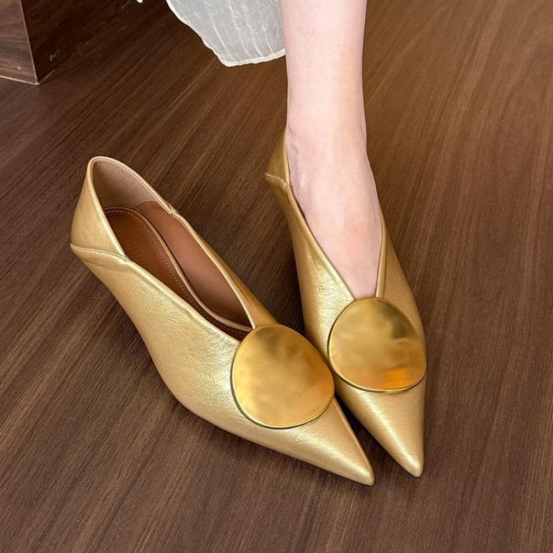 Womens Heels - 2025 İlkbahar Yaz Sivri Burunlu Ayakkabılar