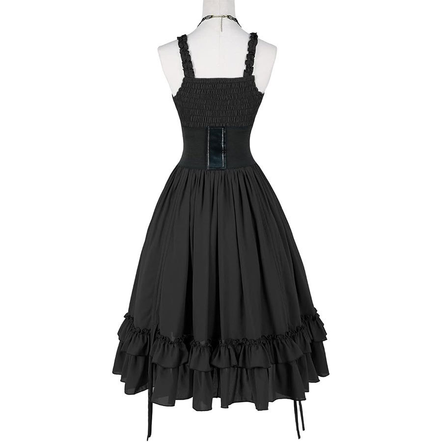 Kadın Gotik Elbise Korse Kayma - Midi Dress incelemesi ve fiyatı