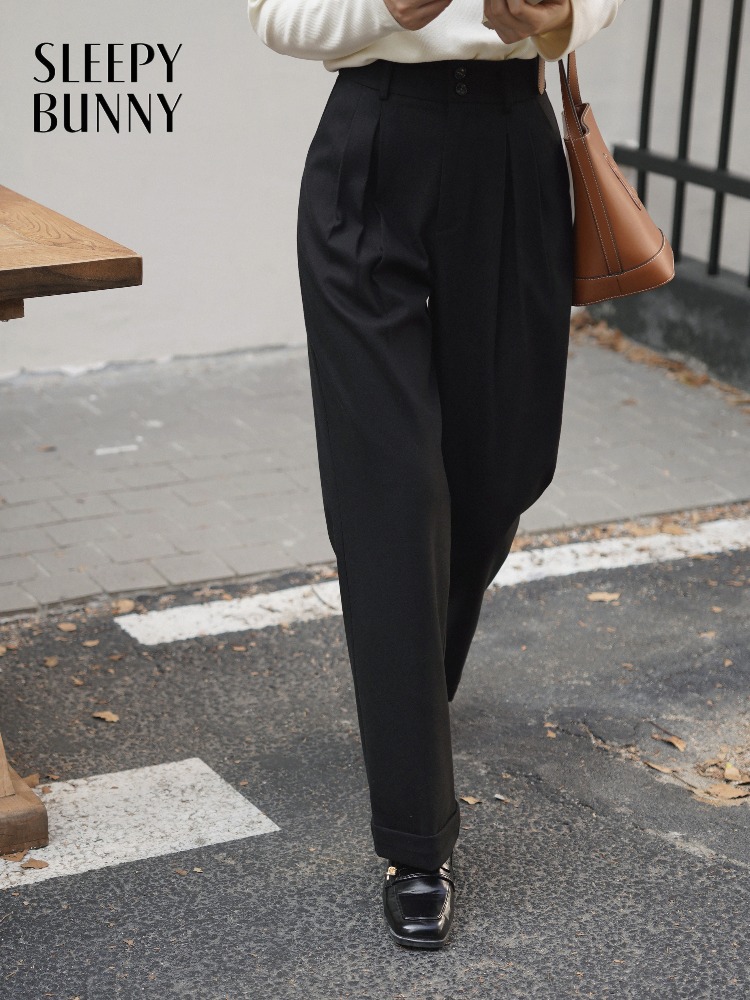 Kadınlar için Yüksek Bel Yün B - Tailored Trouser Wide incelemesi ve fiyatı
