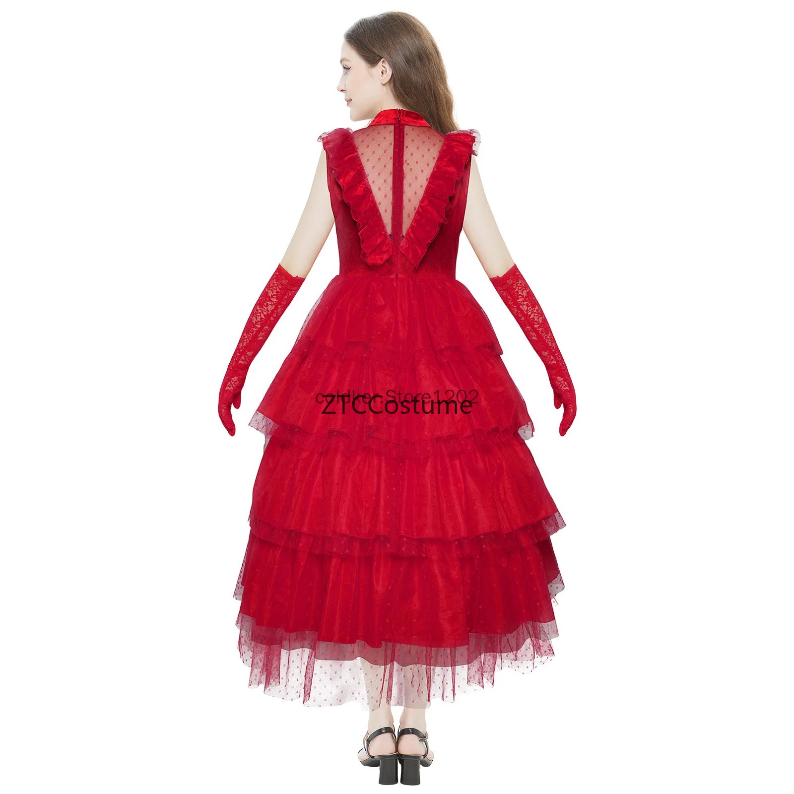 Lydia Deetz Cosplay Kostüm Got - Evening Gown incelemesi ve fiyatı